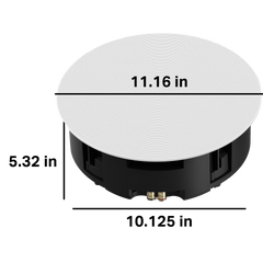 In-Ceiling Speakers by Sonos and Sonance (Pair)